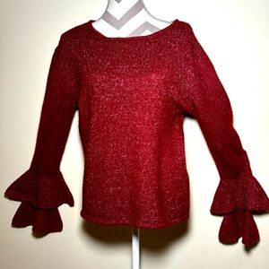Madison Lilly Bell sleeve sweater